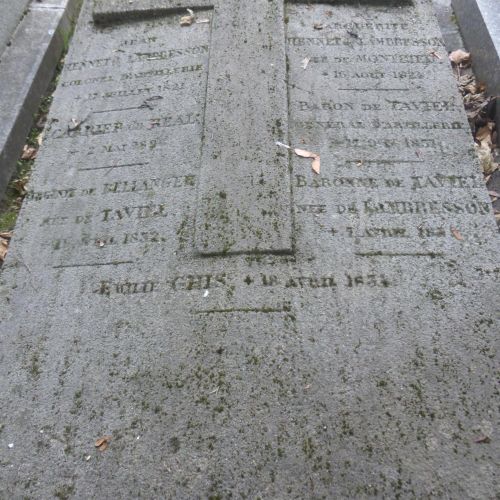 Sépulture de TAVIEL Albert Louis Valentin © MCP