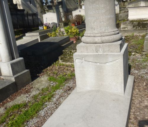 Sépulture de SANSON Nicolas Antoine © MCP