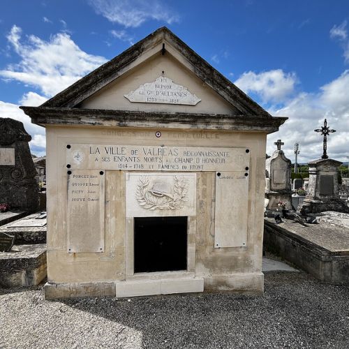 Sépulture de DAULTANNE Joseph Augustin FOURNIER de LOYSONVILLE d’AULTANNE, dit © Ederolland