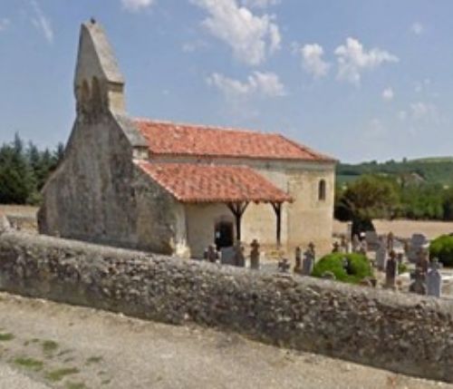 Sépulture de LAROCHE-DUBOUSCAT Antoine © Google Earth/MCP