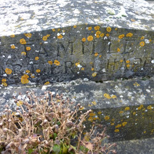 Sépulture de Frédéric Chartier au cimetière d'Orgeval © MCP