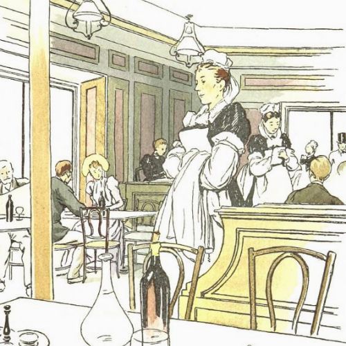 Serveuses du bouillon Duval par Pierre Vidal