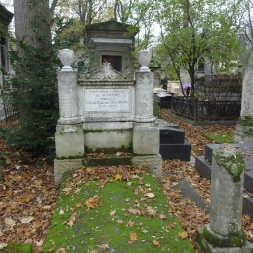 Sépulture de CHAMBURE Laurent Augustin PELLETIER de © MCP