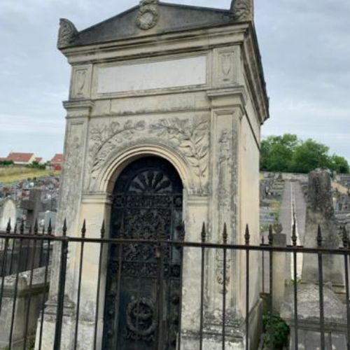 Sépulture de CHAMORIN Vital Joachim © Généanet