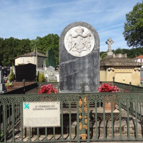 Sépulture de COMPANS Jean Dominique / https://www.comminges-actu.com/2020/04/salies.html