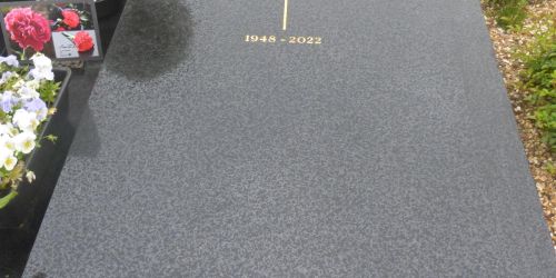 Tombe de Linda de Suza au cimetière de Gisors © MCP