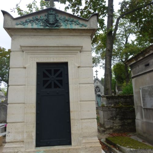 Sépulture de HAUTPOUL Jean Joseph Ange d’ © MCP