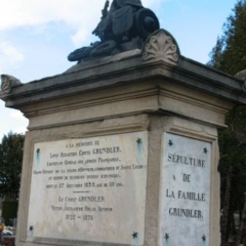 Sépulture de GRUNDLER Louis Sébastien © Ph. Landru