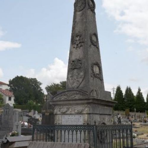 Sépulture de BROUSSIER Jean Baptiste © L'Est Répulblicain /Jean-Noël Portmann