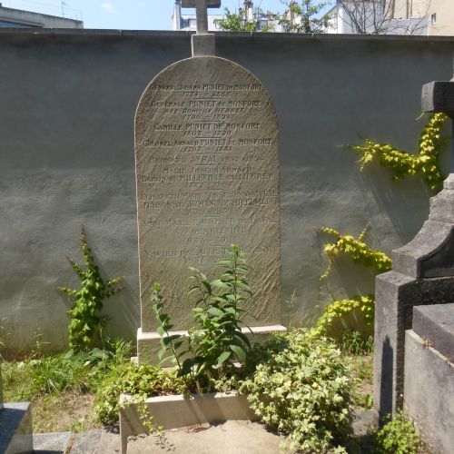 Sépulture de MONFORT, Joseph de PUNIET de ©MCP