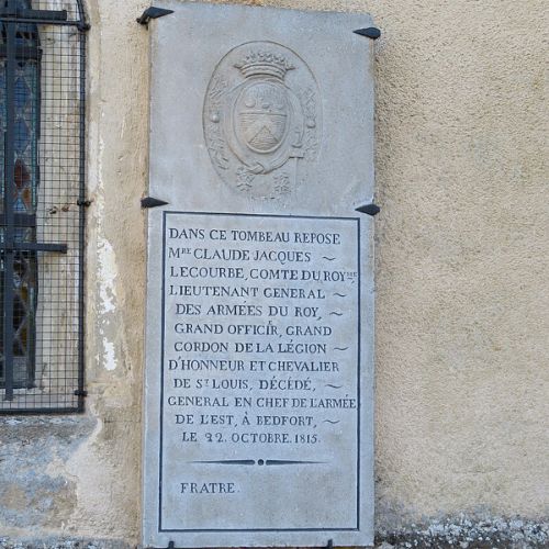 Sépulture de LECOURBE Claude Jacques © Sukkoria