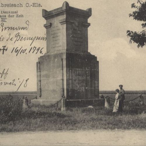 Sépulture d’origine de BEAUPUY à Volgelsheim (Merci à la mairie de Volgelsheim pour ces informations)