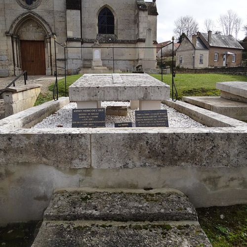Sépulture de MORIO de L’ISLE Annet ©Antoine Rex