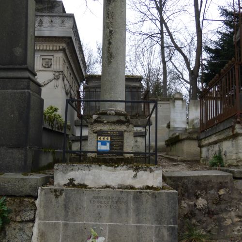 Sépulture de MAURIN Antoine Jean © MCP