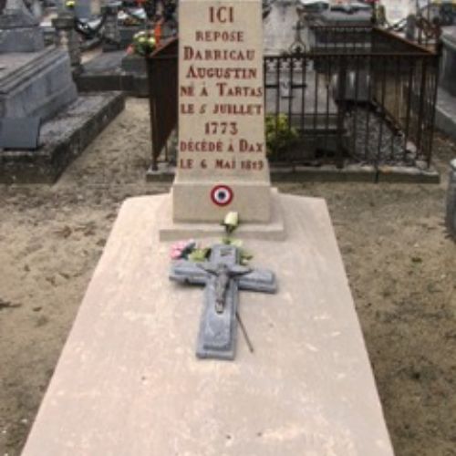 Sépulture de DARRICAU Augustin © Ph. Landru